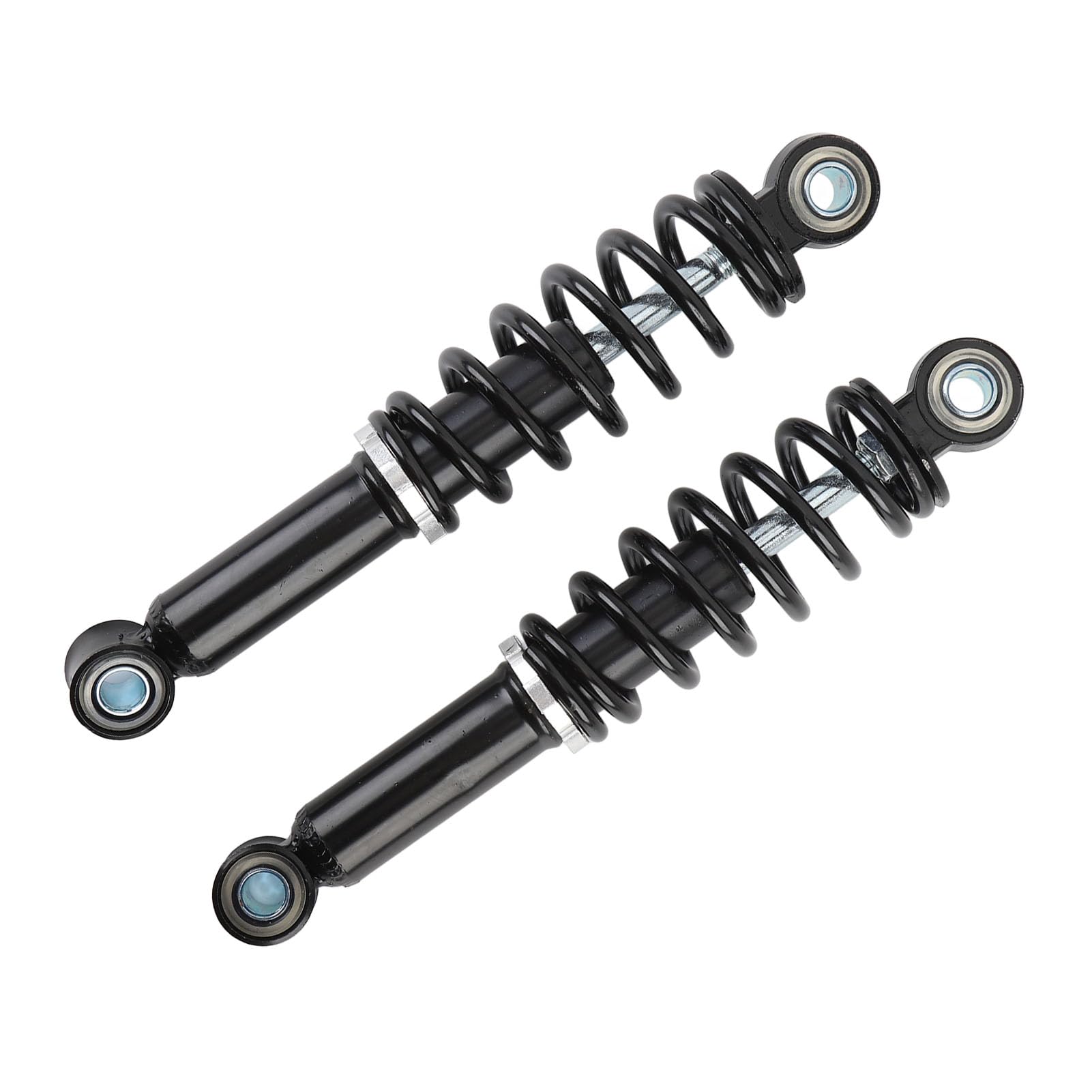 Absocleurs Arrière de Moto 2PCS 220 Mm - Suspension en Alliage en Acier Lourd pour Vélo électrique/VTT/Dirt Bike, 250 Mm de Longueur avec Ressort Haute Performance
