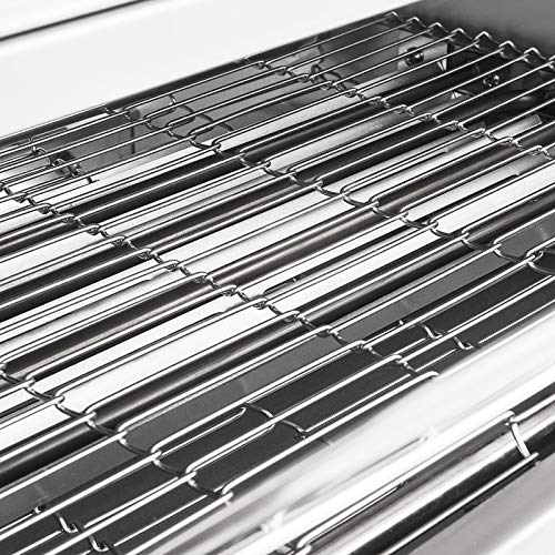 Vevor Commercial Conveyor Toaster 300Pcs/H Electric Conveyor Toaster 2200W Stainless Steel Conveyor Toaster 110V 60Hz For Restaurant Breakfast (300Pcs/H) #TOP6