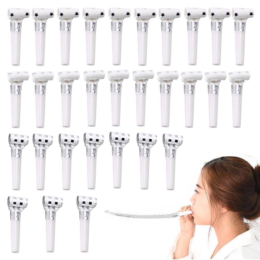 Amazon.co.jp: 30個 吹き戻し リハビリ 吹き戻し笛 トレーニング