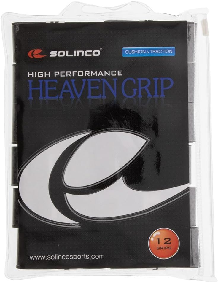 Solinco Heaven Tennis Overgrip Gray 12 Pack