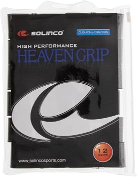 Solinco Heaven Tennis Overgrip Gray 12 Pack
