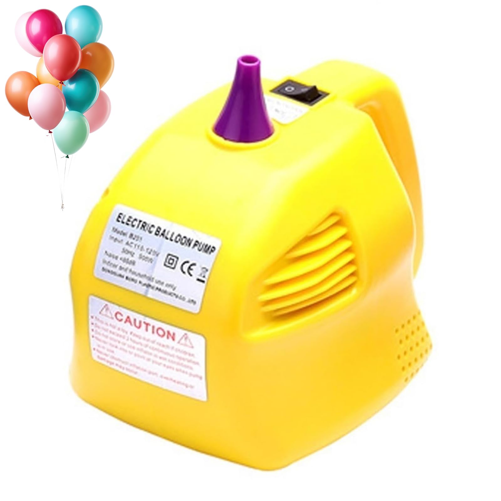 Pompe à Ballons Électrique, Gonfleur Portable 500 W