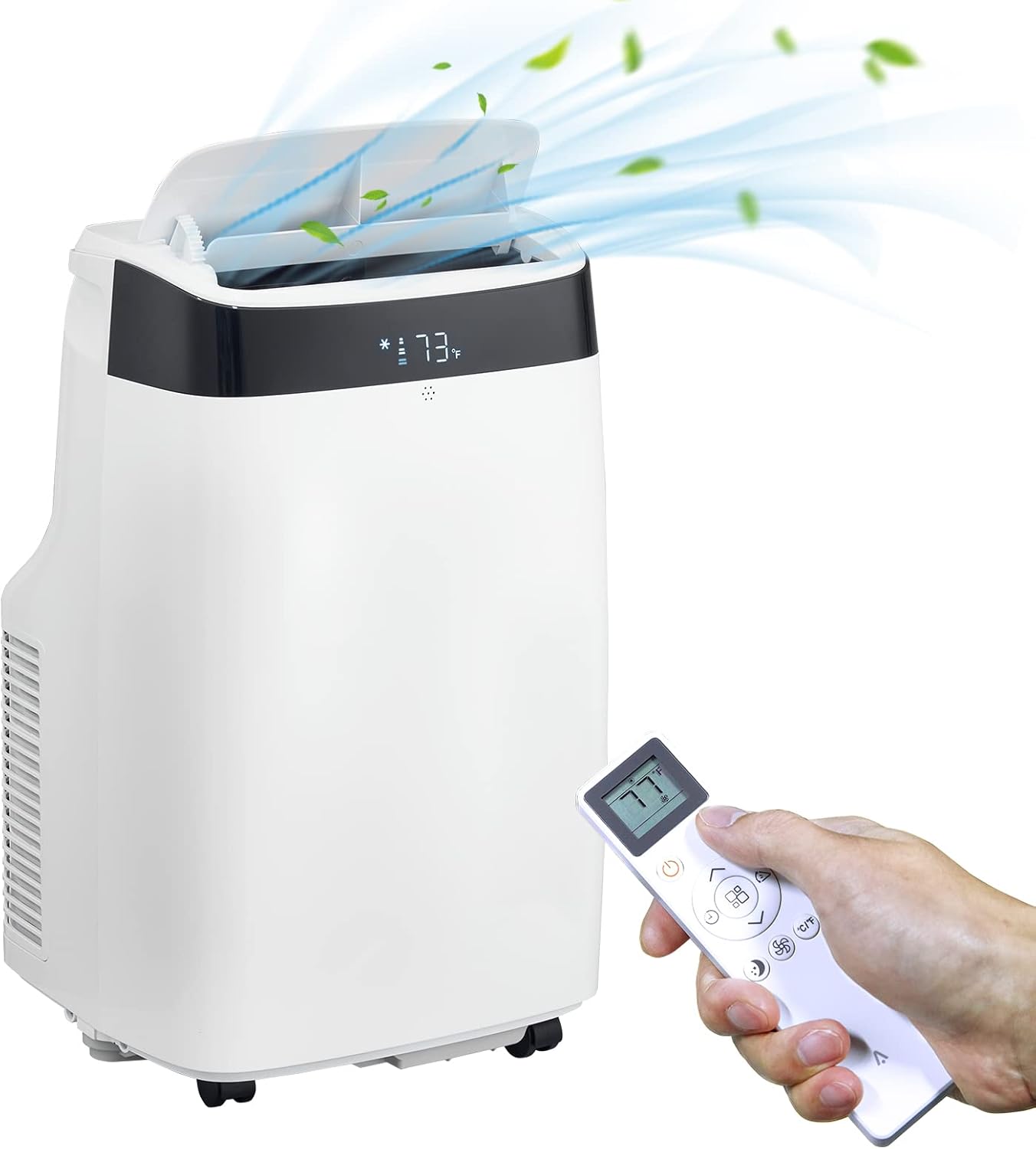 Acekool 12,000 BTUs Portable Air Conditioner, Cools up to 450 Sq. Ft