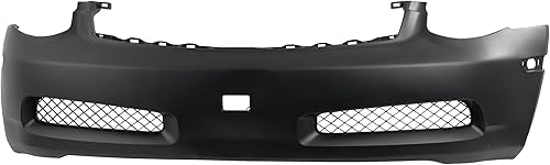 Garage-Pro Cubierta de parachoques delantero compatible con INFINITI G35 2003-2007 Primed Coupe