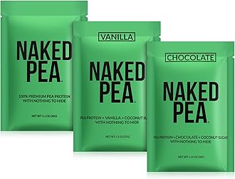 Vegan Sample Pack Pea, Chocolate Pea, and Vanilla Pea