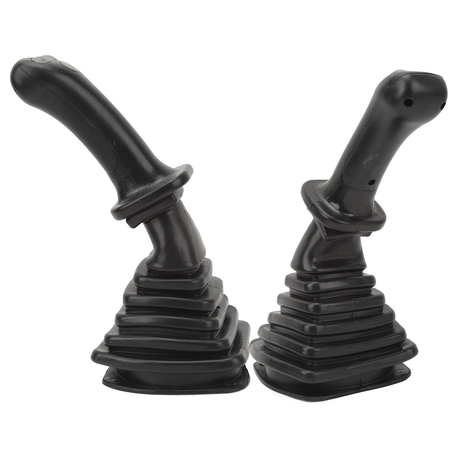 Uchwyt Typu Joystick do Minikoparki, Odporne na Zarysowania Uchwyty Typu Joystick do Koparki 2 szt. Prosta Instalacja z osłoną przeciwpyłową dla Doosan DH DX150 215 225 300 370-9C