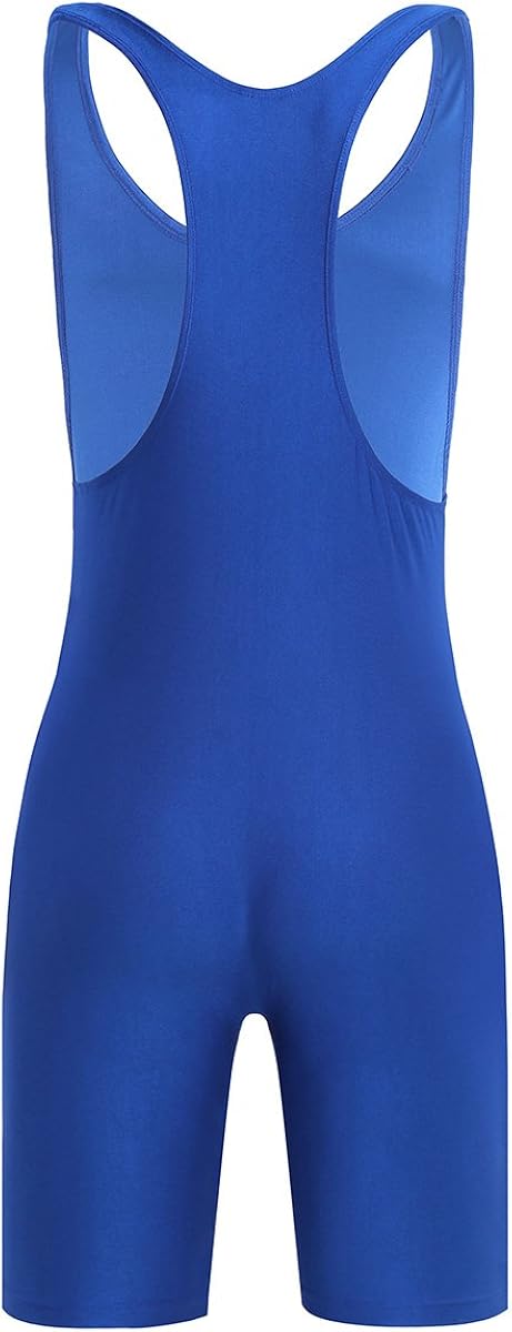 YiZYiF Men's Wrestling Singlet Softsuit with Classic Style One Piece Underwear : Sports & Outdoors