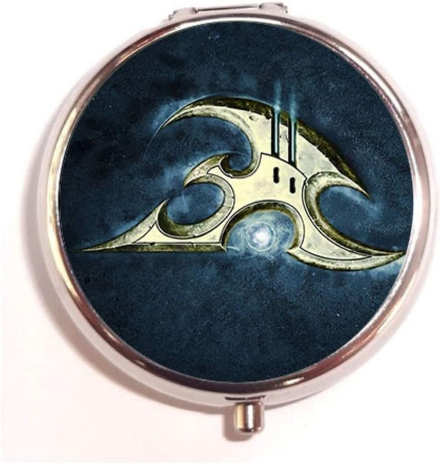 Starcraft 2 Protoss Symbol DIY Traveling Camping Outdoor fashion custom Pill Storage Case Box Organizer