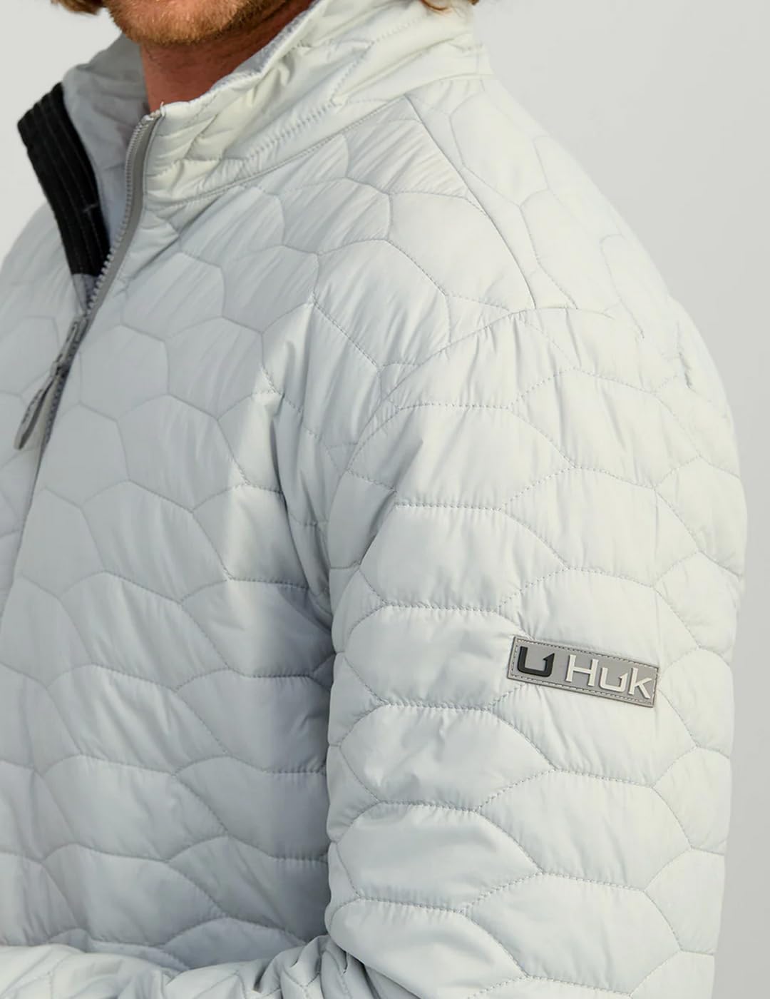 HUK Płaszcz Mężczyźni Scale Jacket, Dwr Performance Fishing Coat