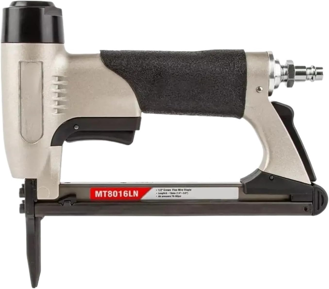 Pneumatic Power Nailer Decorative Tool Pneumatic Stapler MT8016 MT8016LN 21 Gauge Fine Wire(MT8016LN)
