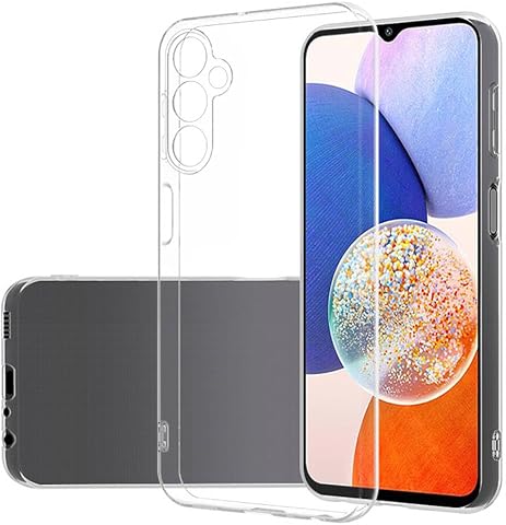 Zore Galaxy ile uyumlu A15 Kılıf Zore Süper Silikon Kapak Renksiz