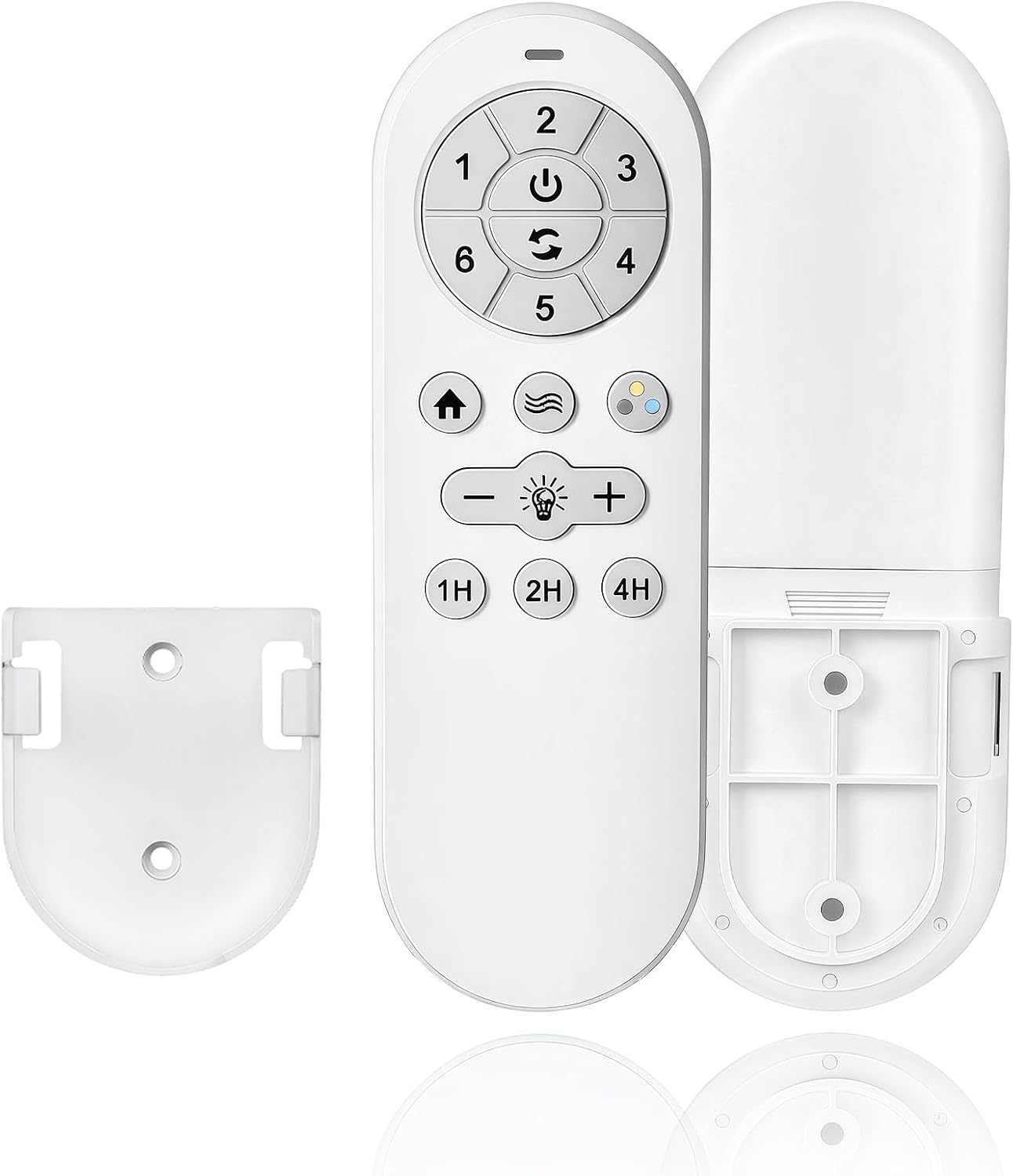 Replacement Remote Control Compatible with Amico 30", 42", 52" Ceiling Fan with Light,for Daily Fan and Light Operation,Simple Pairing Required