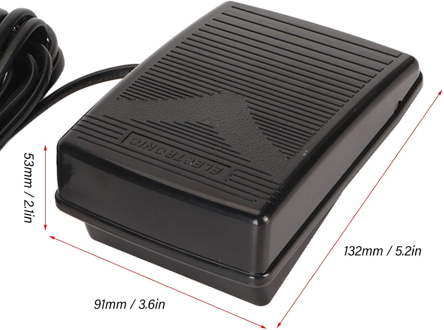 Sewing Machine Foot Pedal, with Power Cord Replacement for M3220 2277 MX60 M2100 for HZL 353ZR US Plug 110V