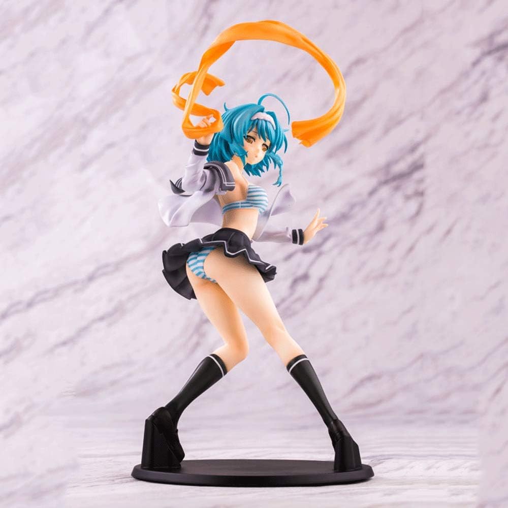 JJRPPFF Nonaka Yuki Figure, 9.1 Inches The Testament of Sister New Devil Character Model, Standing Posture, Desktop Lifelike Static Dolls, PVC Material Anime Girl Figures (for Gift Collection)