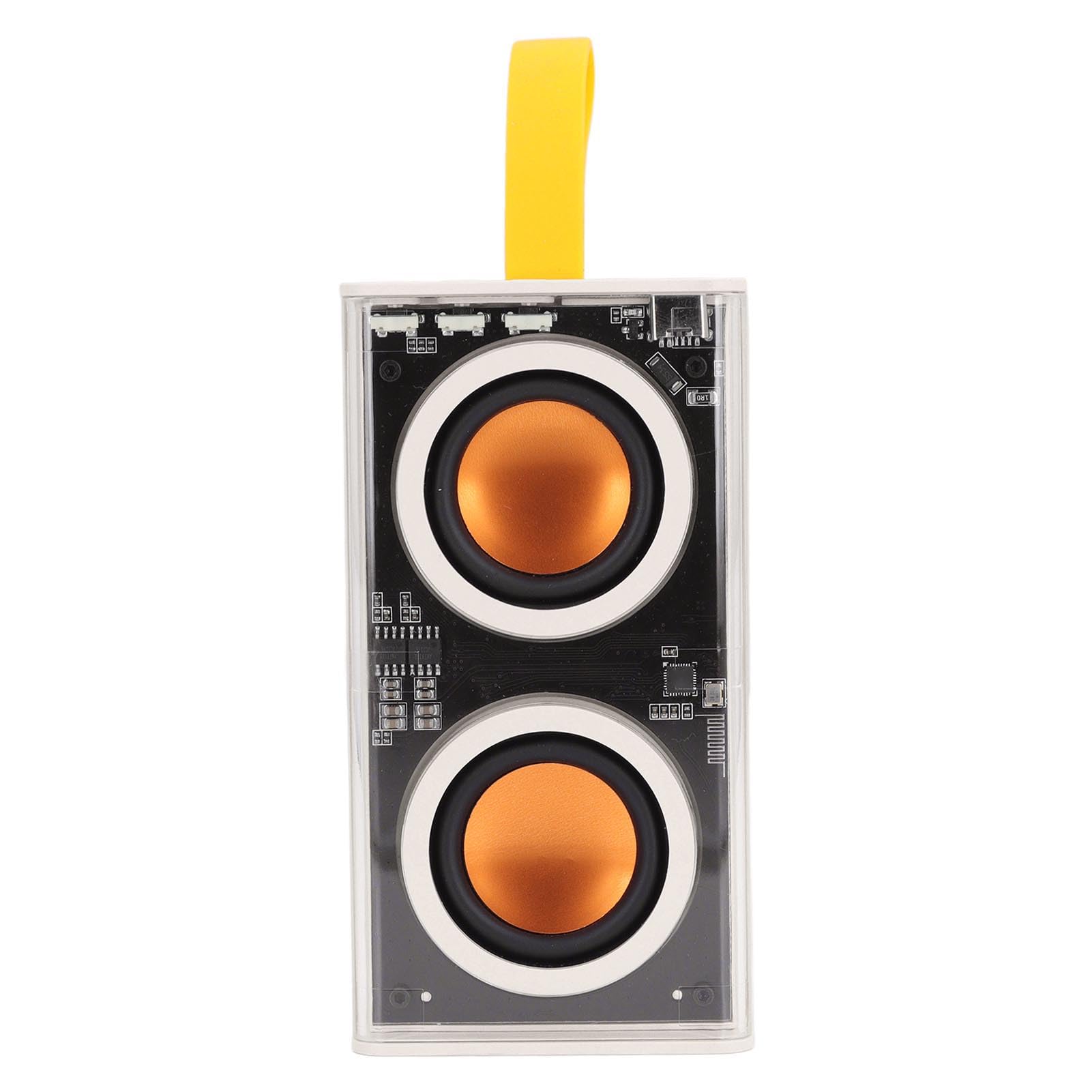 【美品】TRANSPARENT SMALL SPEAKER TNP-Transparent-Speaker-Sm-Wht