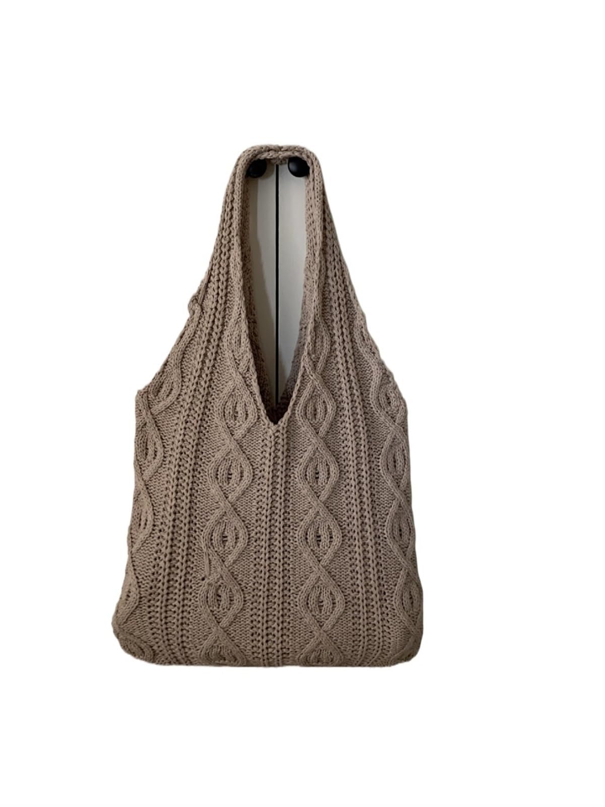 EBZFASO Polyester Crochet Shoulder Bag
