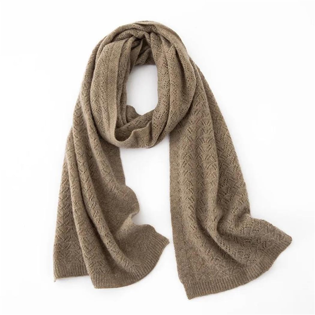 Dvbfufv Damen-Wollschal, Winter, warm, weich, gemütlich, modisch, lässig, gestrickt, lange Schals, Wickelzubehör