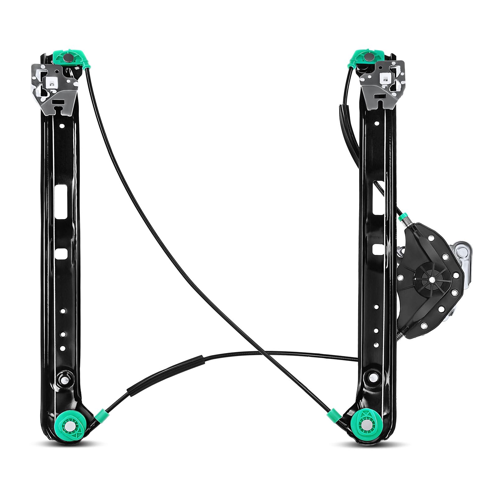 YHTAUTO Front Right Passenger Side Power Window Regulator without Motor for BMW E46 323i 325i 328i 330i