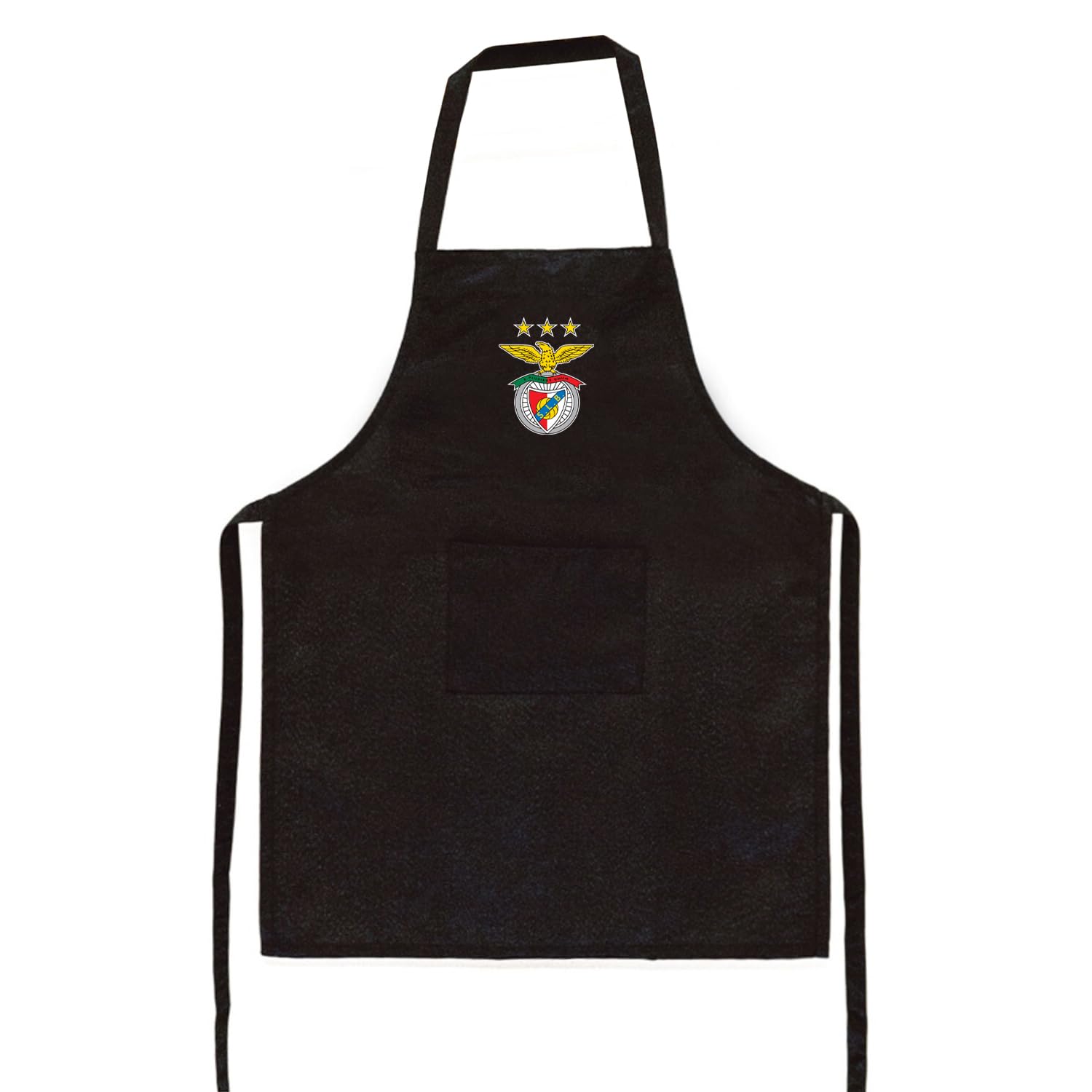 BGEUROPE SL Benfica Tablier DE Cuisine Noir PERSONNALISÉ - Benfica Stars