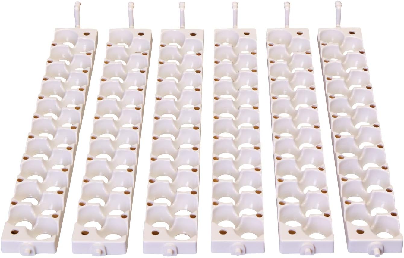 Little Giant® Quail Rails | 120 Eggs | Turner Equipment for Incubating Small Eggs | Quail Egg Incubator