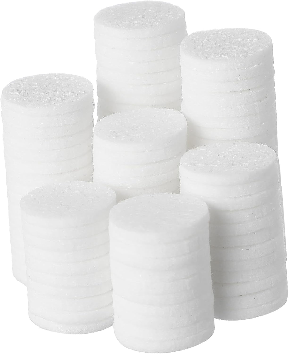 100Pcs Aroma Locket Refill Pads Cotton Essential Oil Diffuser Pads for Aromatherapy Necklace Aroma Accessory for Personal Fragrance The Go