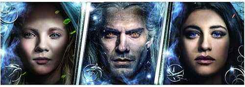 Miniatura 4 de Clementoni Collection 39593, The Witcher Panorama Puzzle para niños y adultos, 1000 piezas, a partir de 10 años