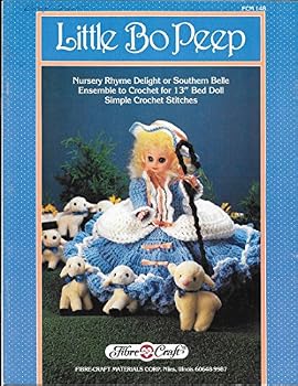 Pamphlet Little Bo Peep Nursery Rhyme Delight 13 : Bed Doll Simple Crochet Stitches Book