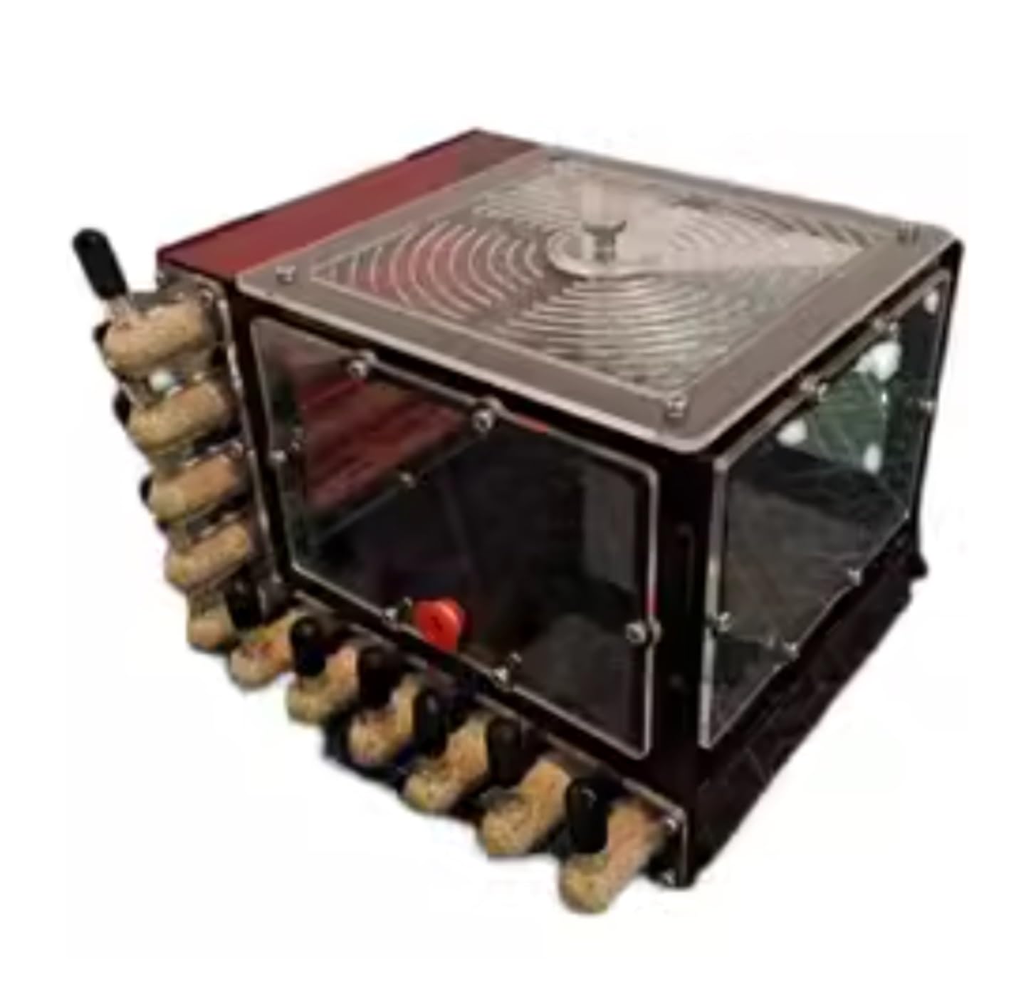 Formicarium， Ameisenfarm Schloss Glassand Reagenzgläser Ameisenburg Blackout Ameisenhabitat Wissenschaft Lernen Ameise Insektenhaus Zum Ameisen Beobachten