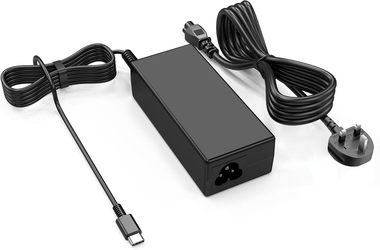 45W USB C Laptop Charger Compatible with Lenovo, HP, Dell, Acer, Asus, Samsung, Google, Chromebook Type C Power Cord