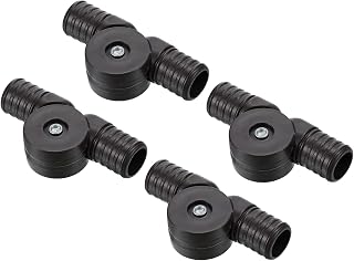 PATIKIL Lounge Chair Seat Latch Hinge, 2 Set Fixed Catch Lock and Release Recliners Replacement Parts Set for Folding Camping Beach Chair, Black
