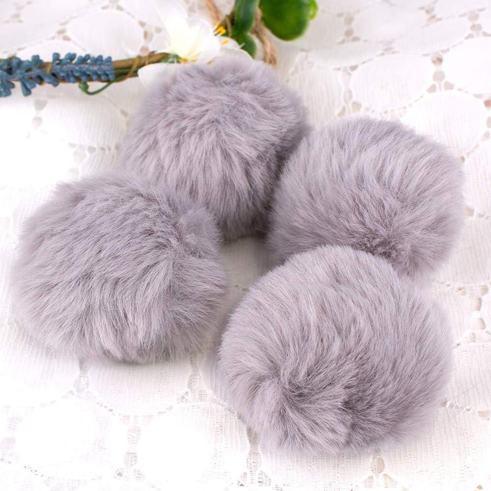 Amazon | 丸型フェイクファーボール 全6色 ハンドメイド 手芸材料 
