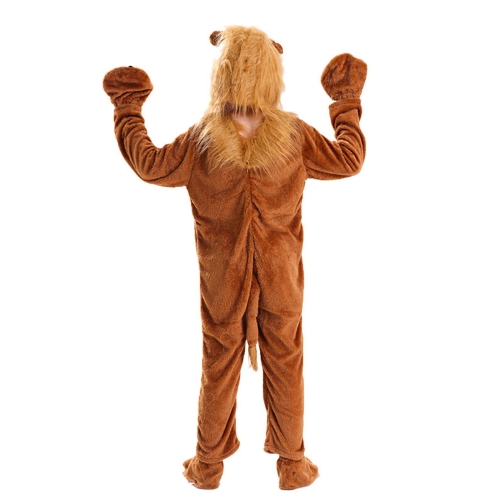 Disfraz de Halloween Cosplay en Escena Ropa de Piel Traje de León Lindo