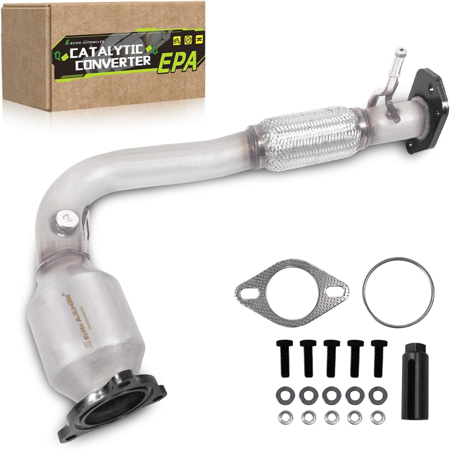 Catalytic Converter Compatible with 2010-2014 Chevrolet Equinox, Chevrolet Captiva Sport 2012-2015, GMC Terrain 2010-2014 L4 2.4L Equinox 2010-2014