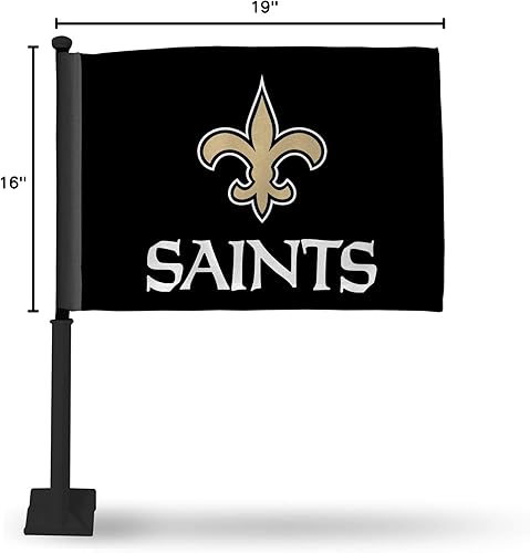 Miniatura 8 de Rico Industries NFL - Bandera de coche de doble cara, accesorio para coche