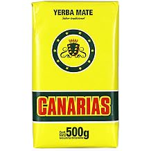 Canarias Yerba Mate Tradicional 500 g Mate Tea from Brazil - the maturation period is 12 months Detox and Energy Drink