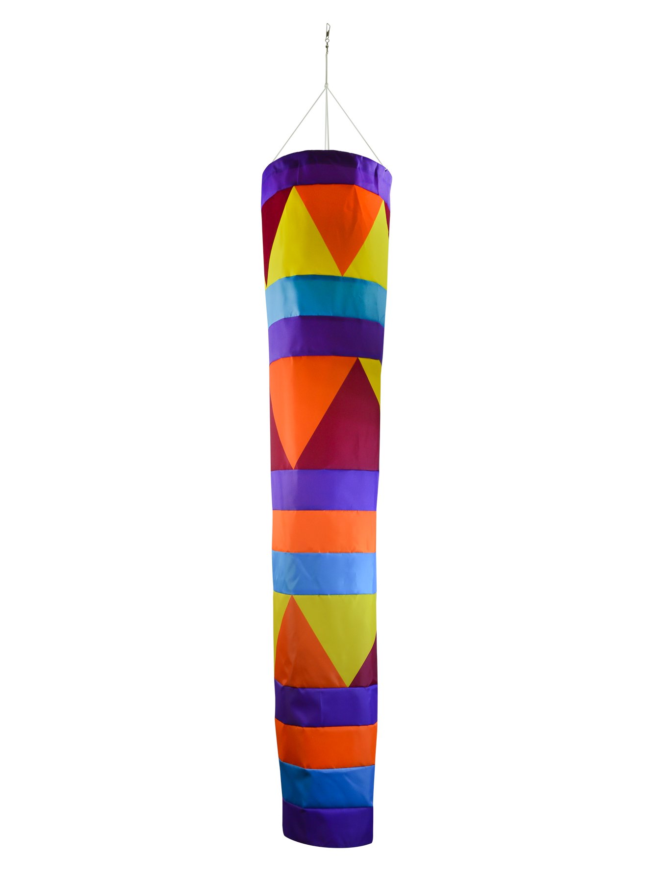 Breeze In The Windsack, groß, bunt 60" 152,4 cm (60 Zoll) Aztekenmuster