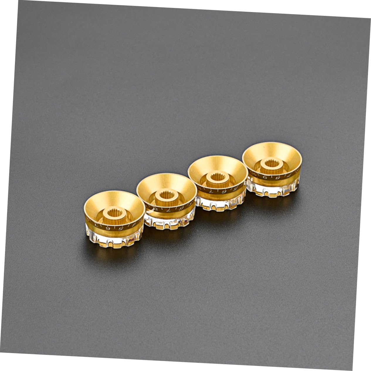 Lot De 8 Boutons Noirs Pour Guitare Basse – Potards Volume & Tonalité En Métal Avec Vis, Arbre Creux