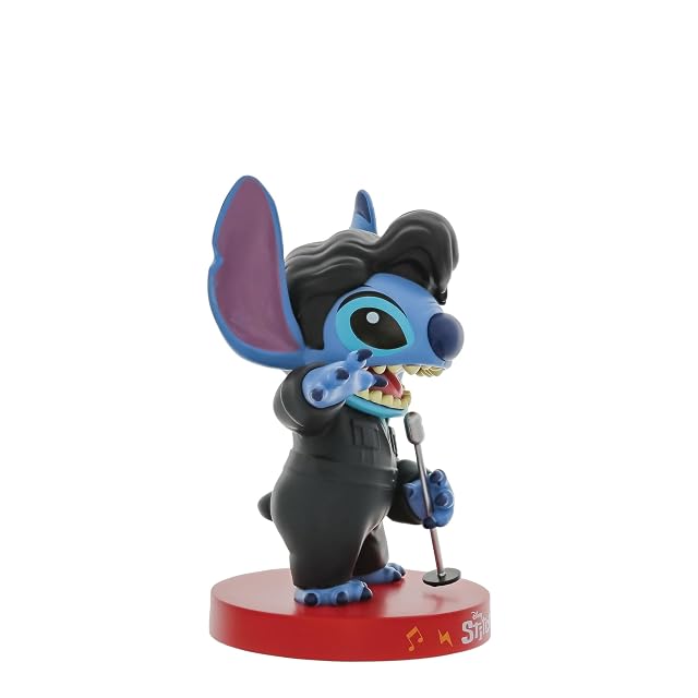 Foto 4 de 8 de Grand Jester Studios - Figurita de Stitch de Cuero Negra
