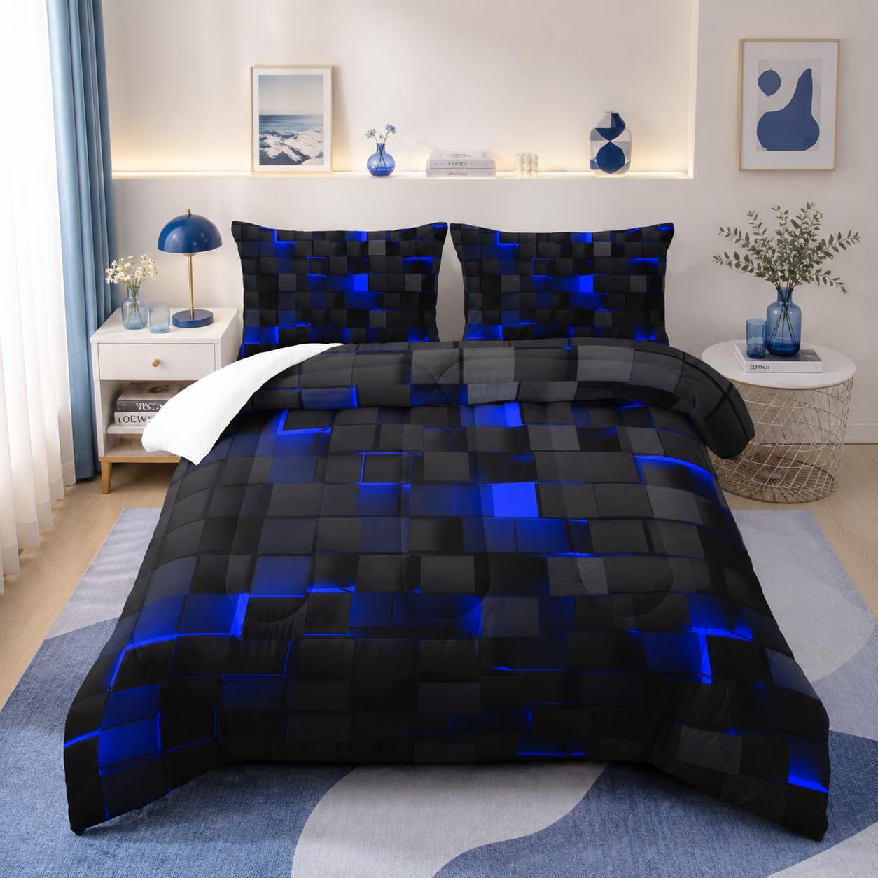 Geometric Comforter Set