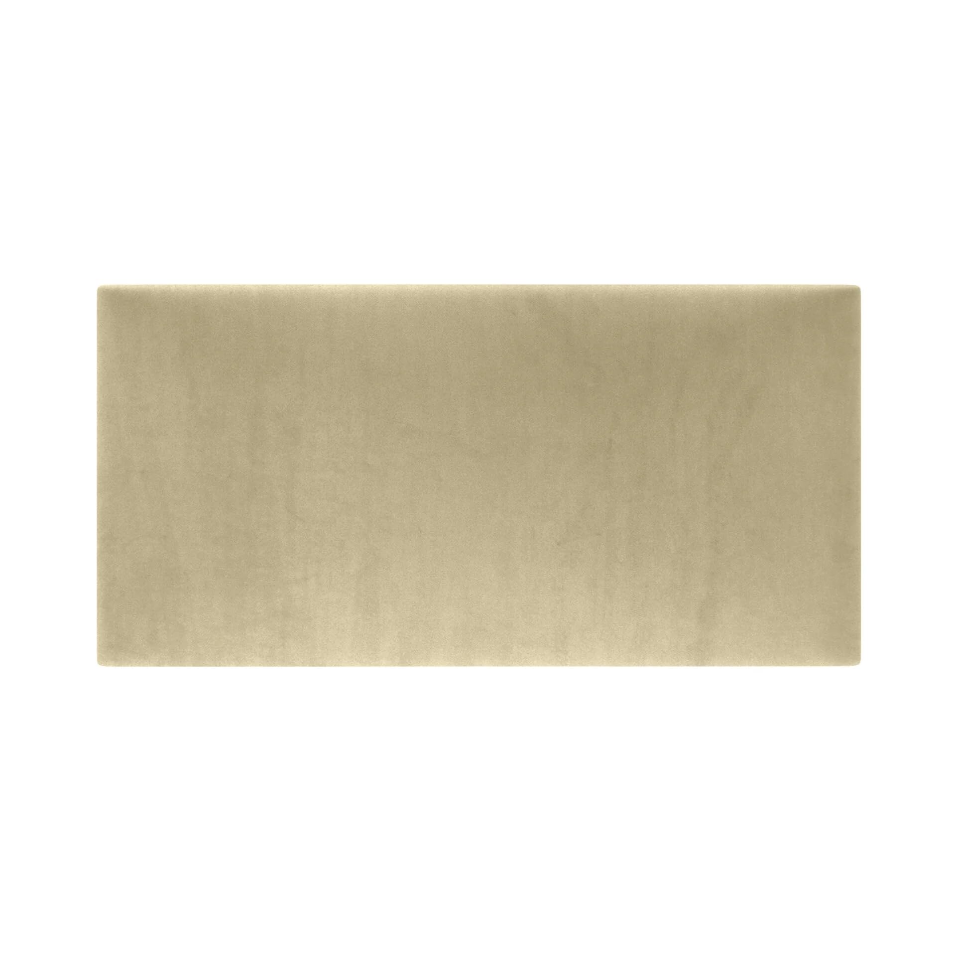 TRANS - PAL Wall Mounted Upholstered Headboard - Velvet 3D Soundproof Panels, Accent Wall Panels, Queen/King Size, Anti-Collision Padding for Kids' Rooms 600x300mm, (Pack of 1/2/4/6) (1, BEIGE) โ image 1