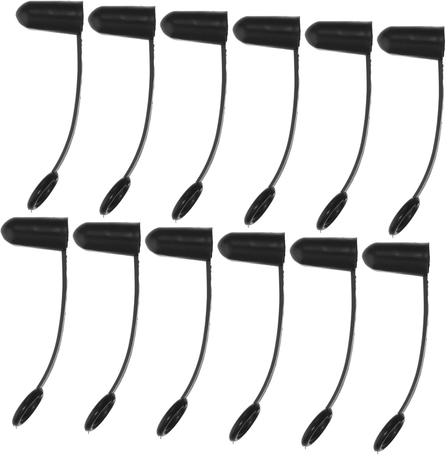 Zerodeko 70pcs Hooded Pourer Caps for Liquor Olive Oil Dispenser Rubber Dust Covers Spout Features for Kitchen Use and Barware