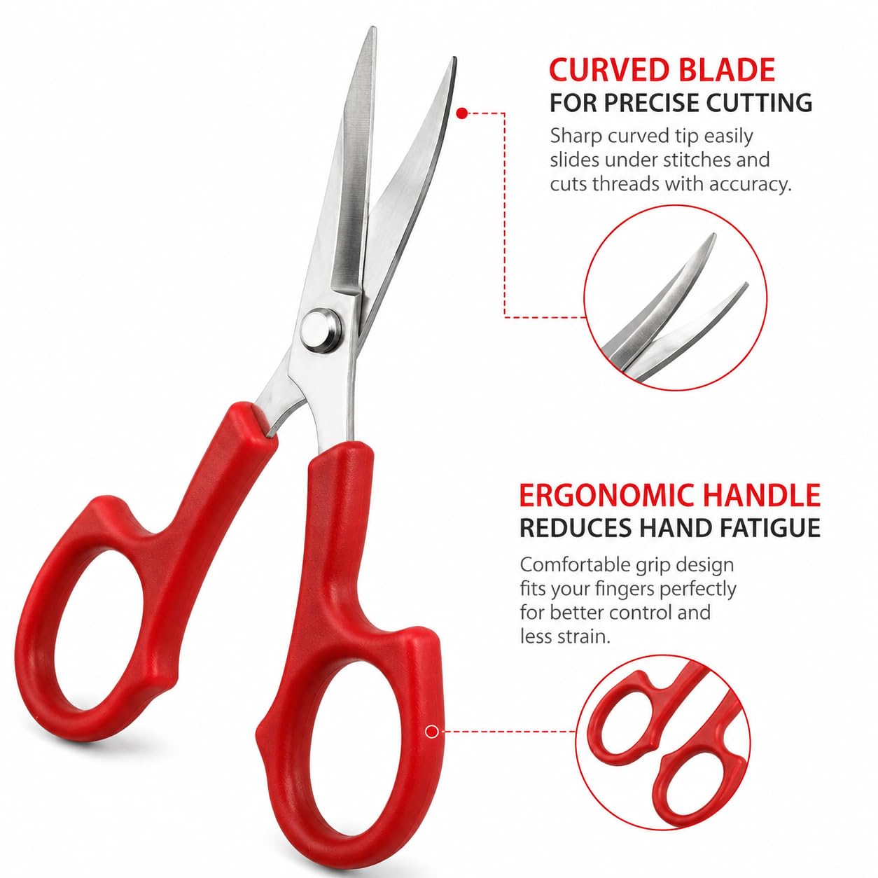 Sewing Seam Ripper Tool Kit - Easy Stitch Removal -4 Sewing Seam Ripper Tool Kit - Easy Stitch Removal -4