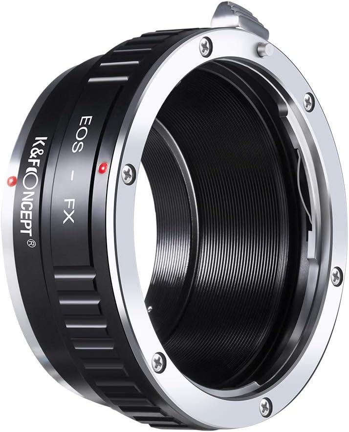 K&F Concept Lens Mount Adapter EOS EF/EFS Lens to Fuji FX Mount X-Pro1 X Camera X-Series Mirrorless Cameras