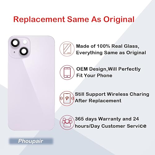 Vista 79 de Reemplazo de cristal trasero OEM para iPhone Xs Max 6.5 pulgadas con kit de herramientas de reparación profesional (gris espacial)