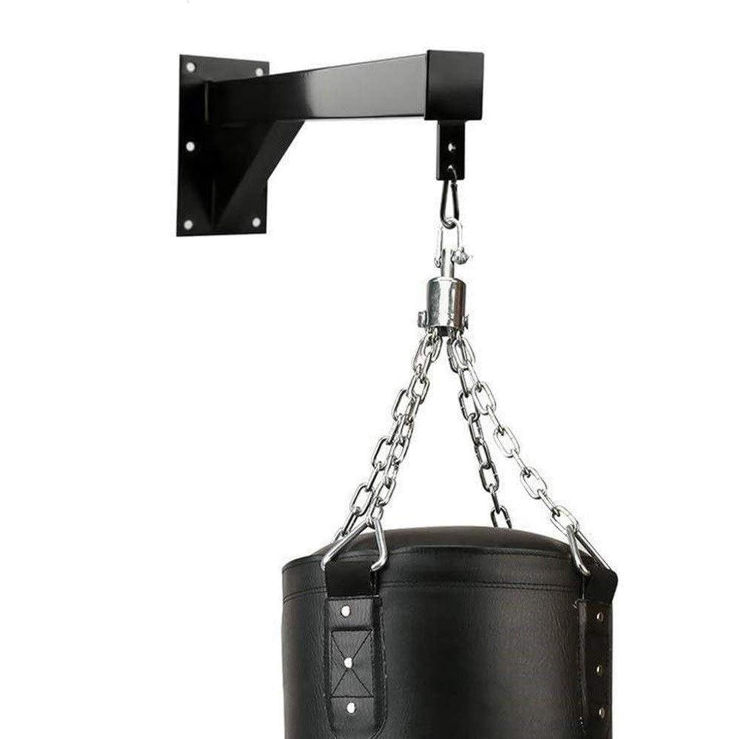 Staffa da parete pesante per sacco da boxe, montaggio a parete, per sospensione e uso fisso, gancio ad anello per treppiede, resistente, per palestra domestica e allenamento professionale