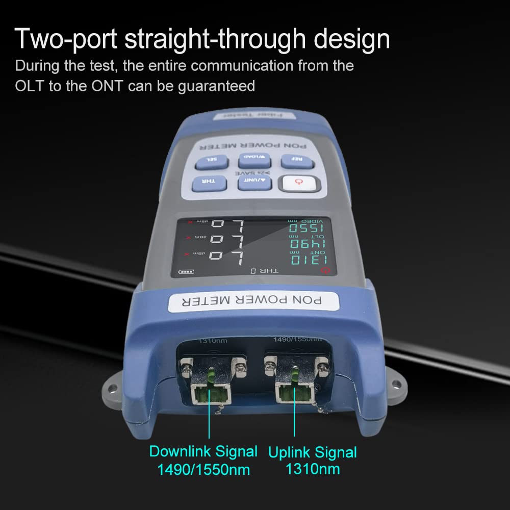 TM581 PON-Leistungsmesser (SC-APC) für FTTX ONT OLT 1310/1490/1550nm