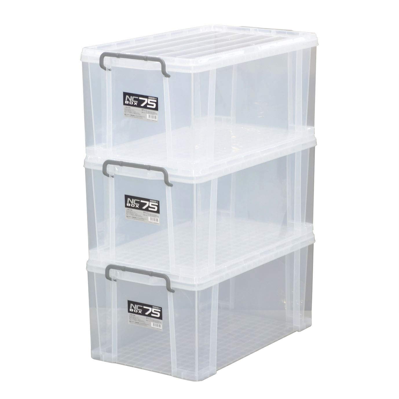 Amazon | JEJアステージ 収納ボックス NCボックス #75 ナチュラル 奥行