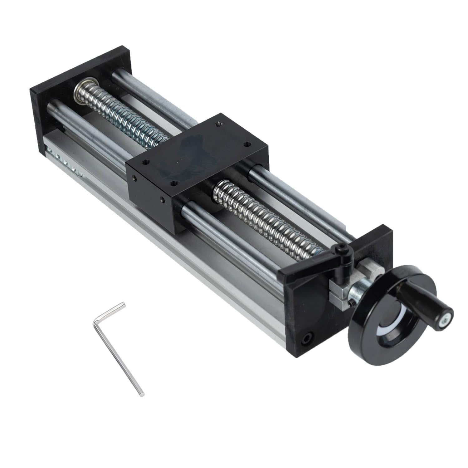 Guida Lineare 200 mm,Manuale di Alta Precisione con Volantino,per Attrezzature CNC Trasformazione