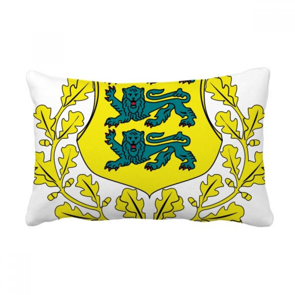 Coussin de canapé Estonie oreiller lombaire rectangulaire multicolore