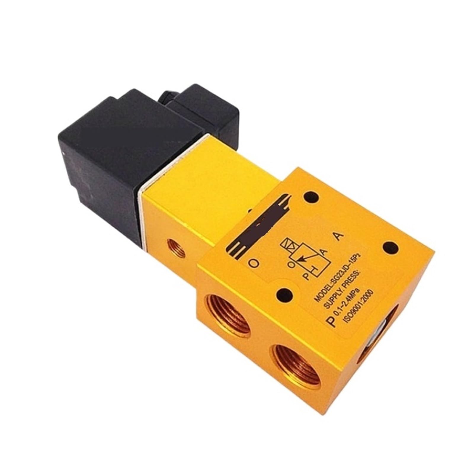 Électrovanne K23JD-15P DC24V pour résoudre les fuites d'air de ventilation pneumatique